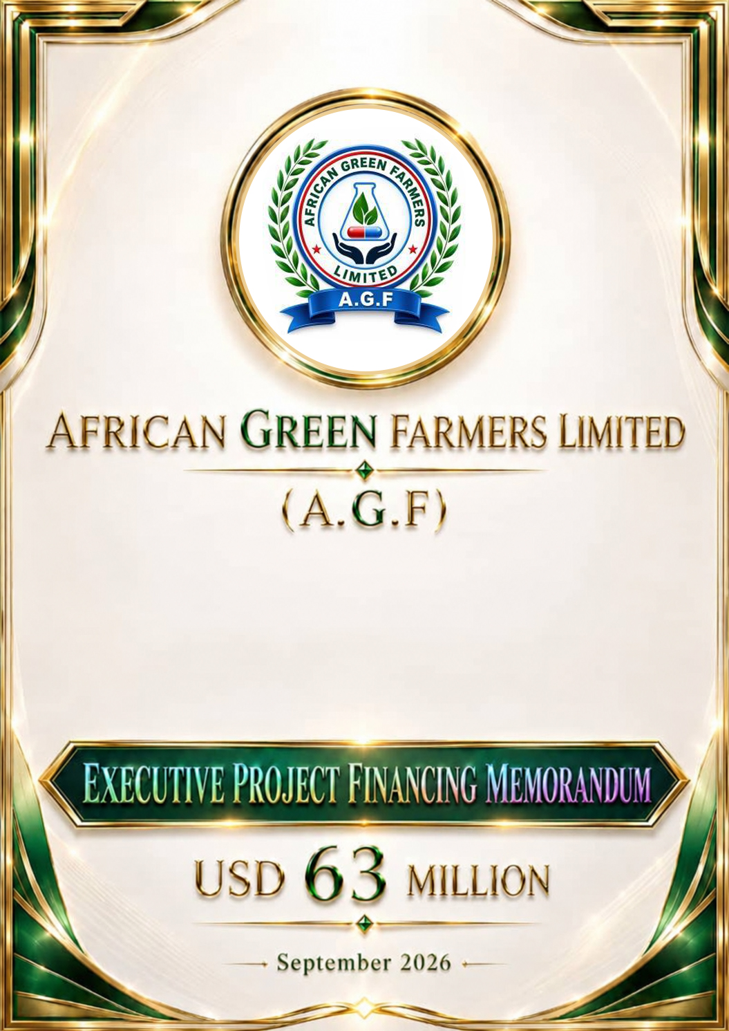 A.G.F Limited Certificate